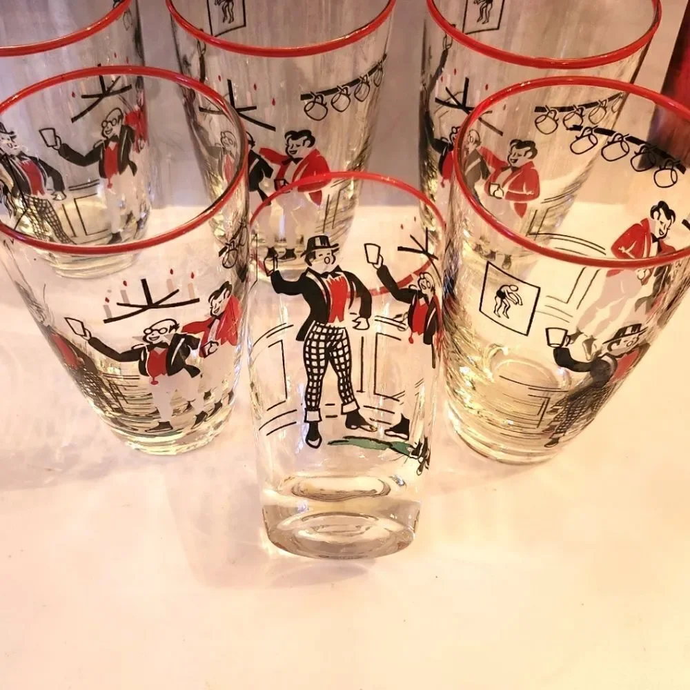 Vintage Mint Circa 1968 Set of 6 Dickens 